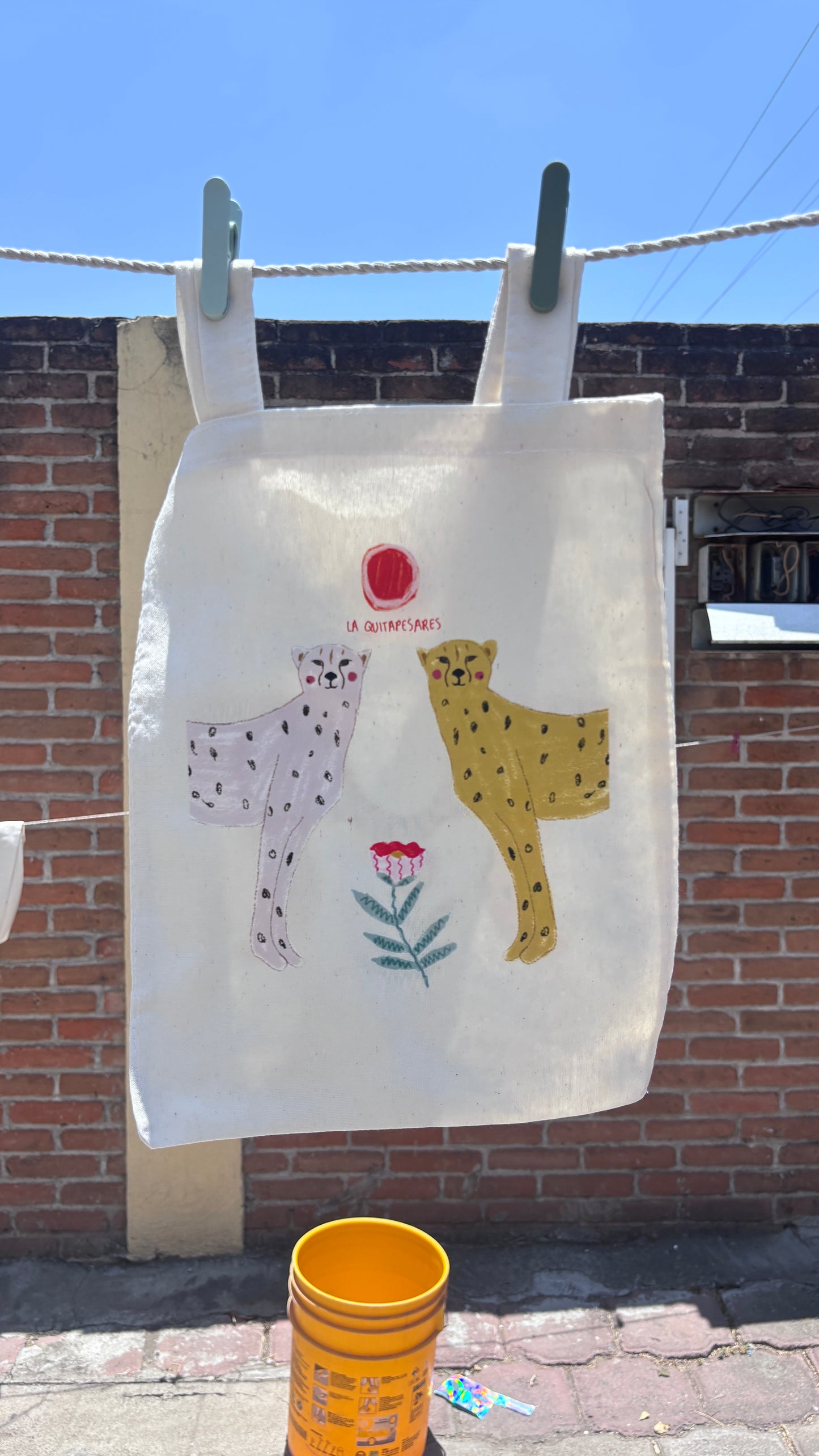 Tote bag leopardos