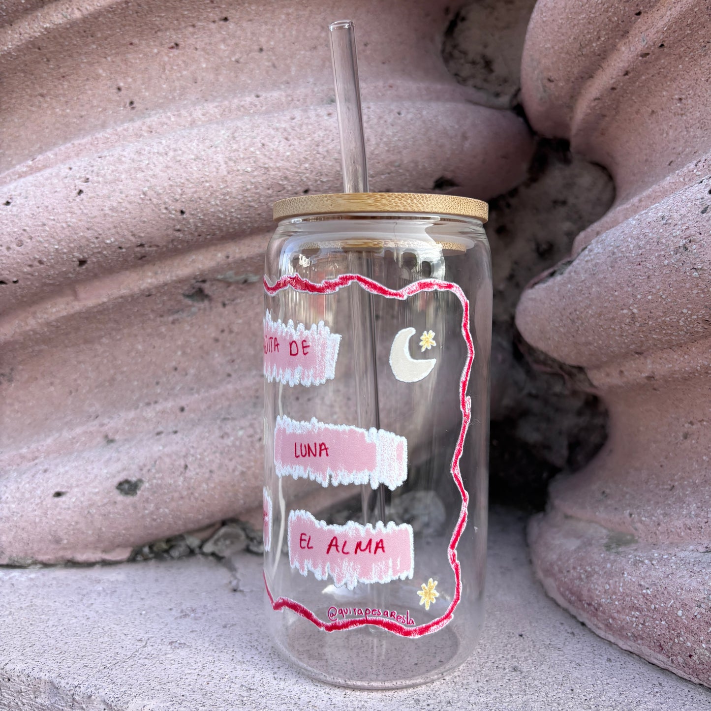 Vaso agüita de Luna