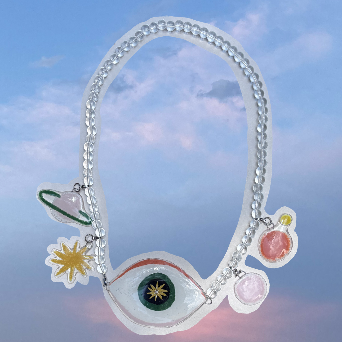 Collar espacio sideral