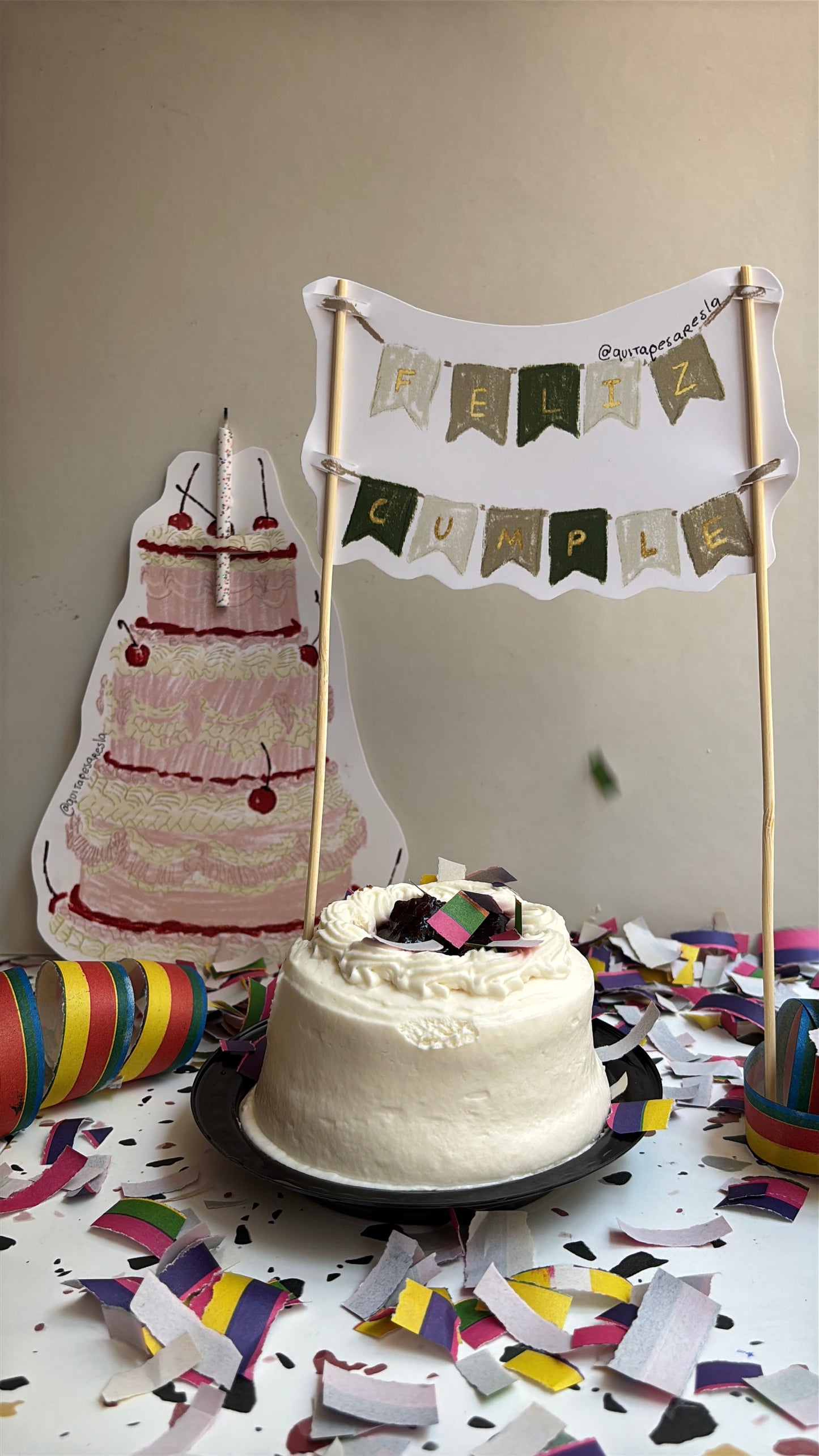 Letrero de cumpleaños