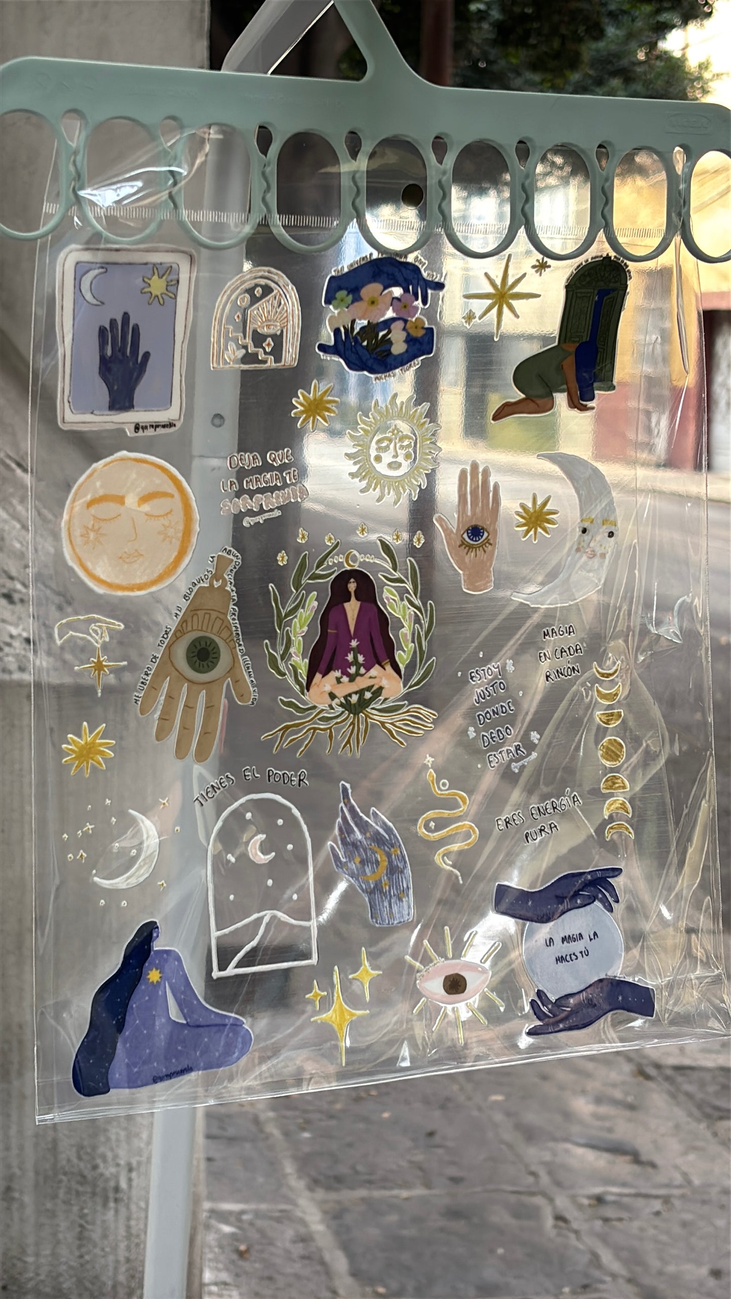 Stickers dtf UV mágicos