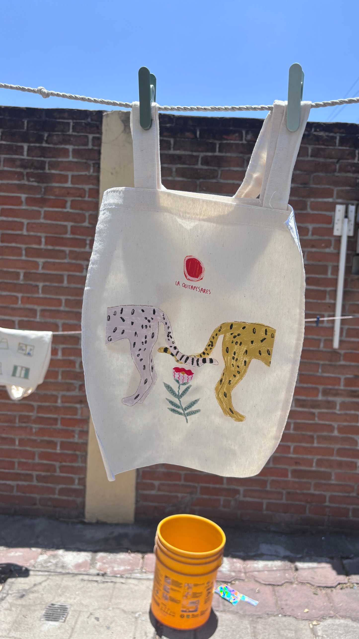 Tote bag leopardos