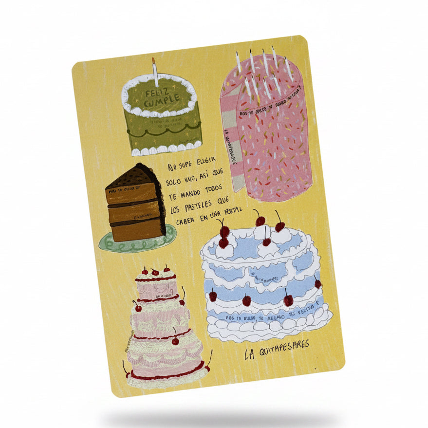 Postal pasteles