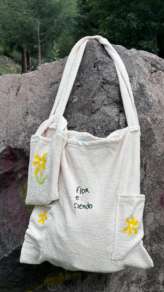 Tote bag toalla amarilla