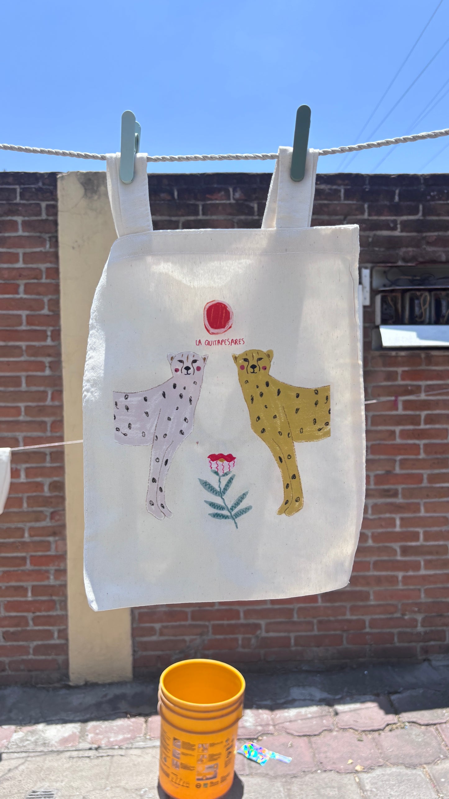 Tote bag leopardos
