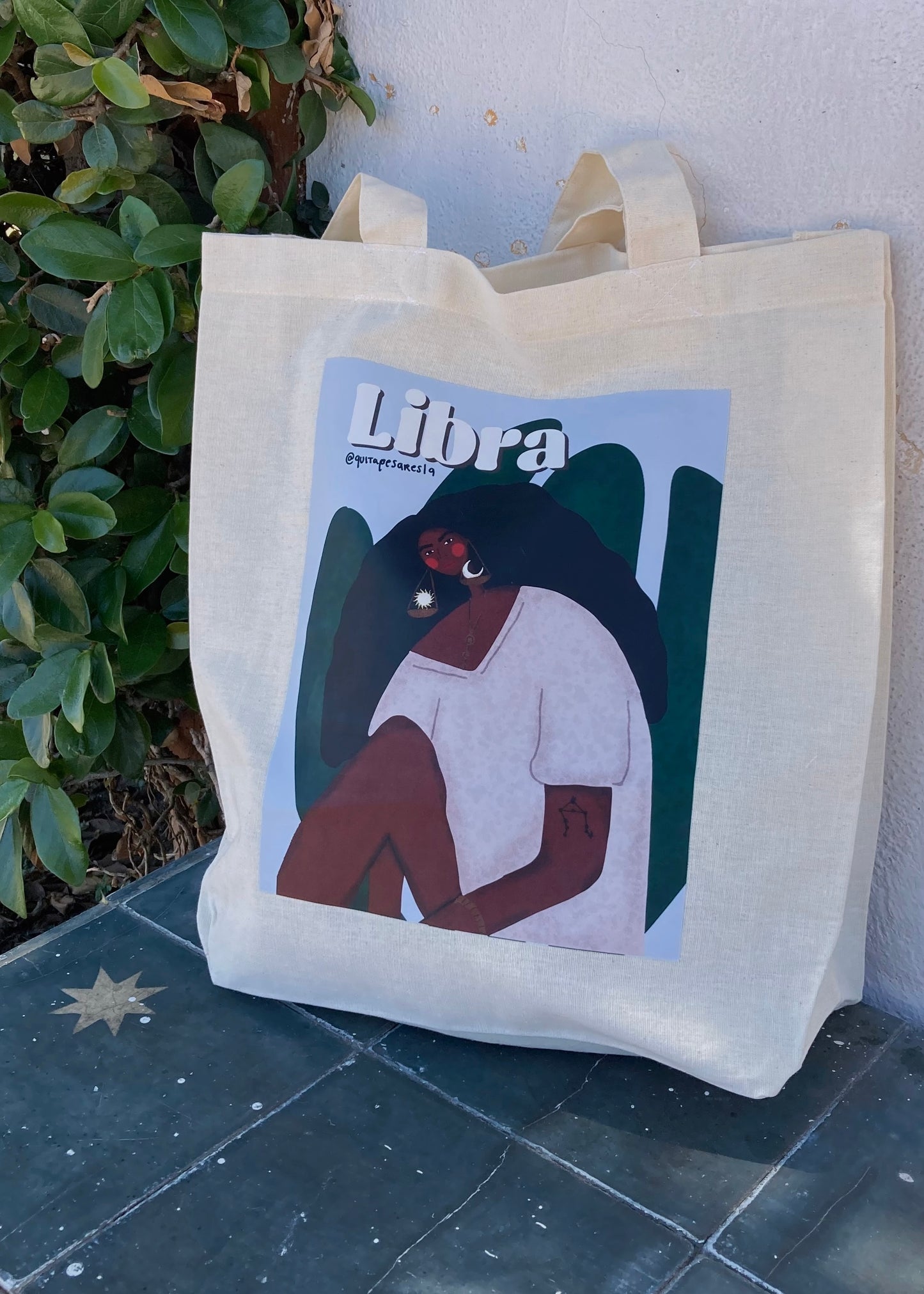 Tote bag Libra