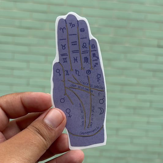 Sticker líneas de la mano