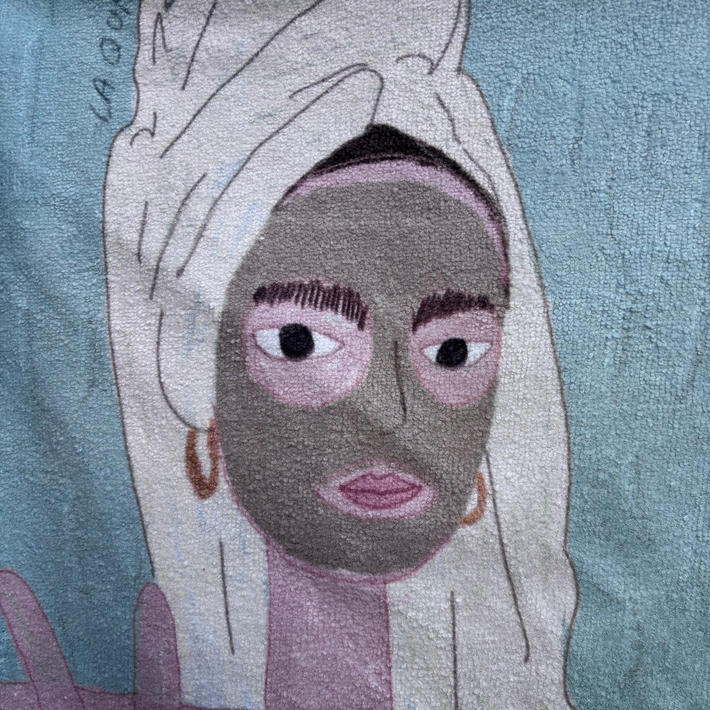 Toalla facial mascarilla
