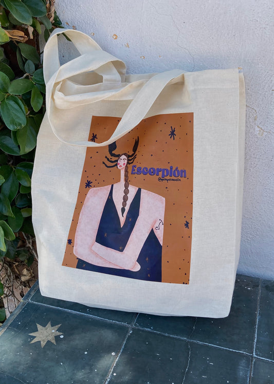 Tote bag escorpio