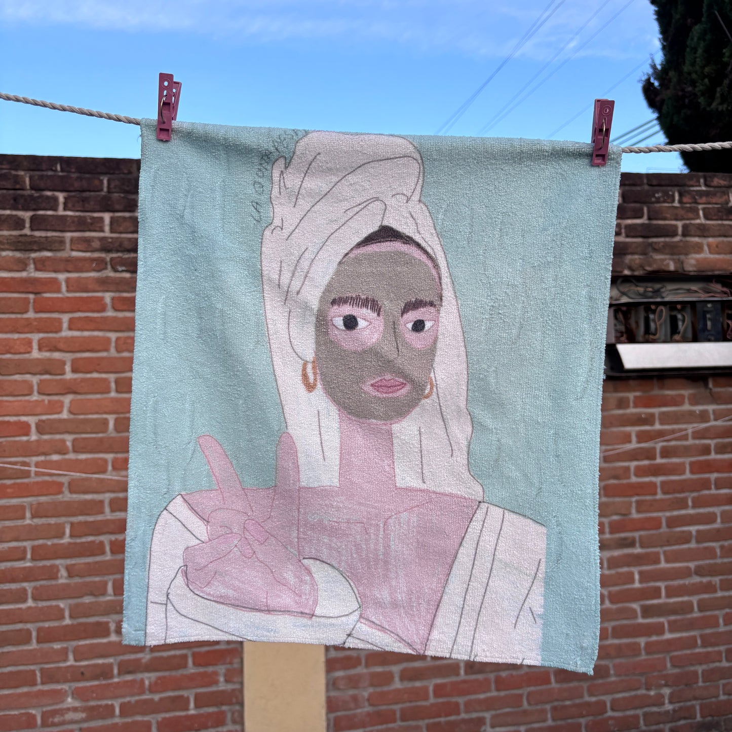 Toalla facial mascarilla