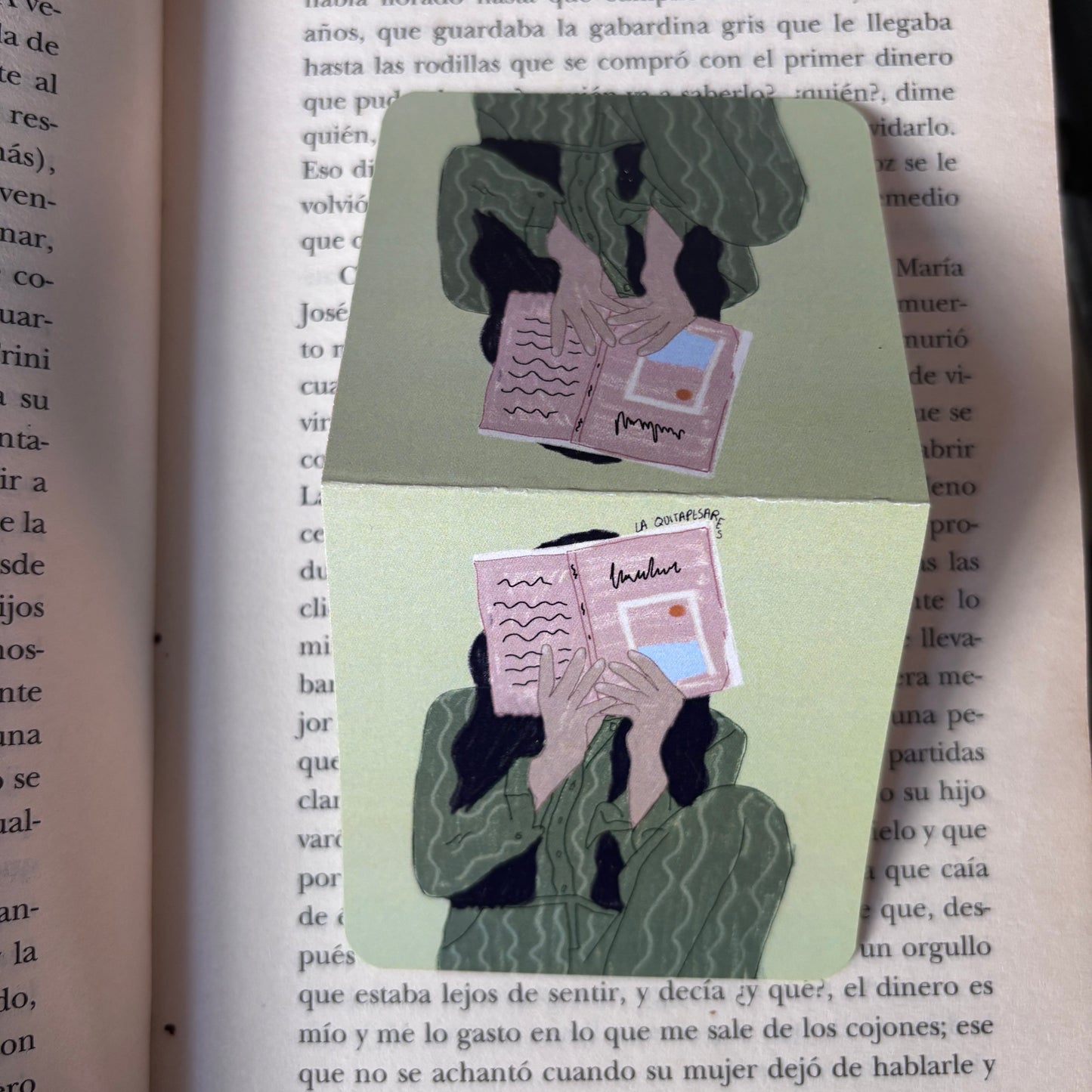 Separador de libros chica