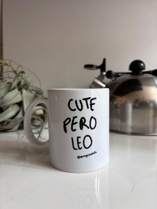 Taza cute pero signo zodiacal