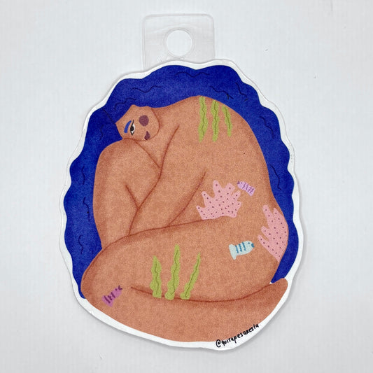 Sticker mujer Marina