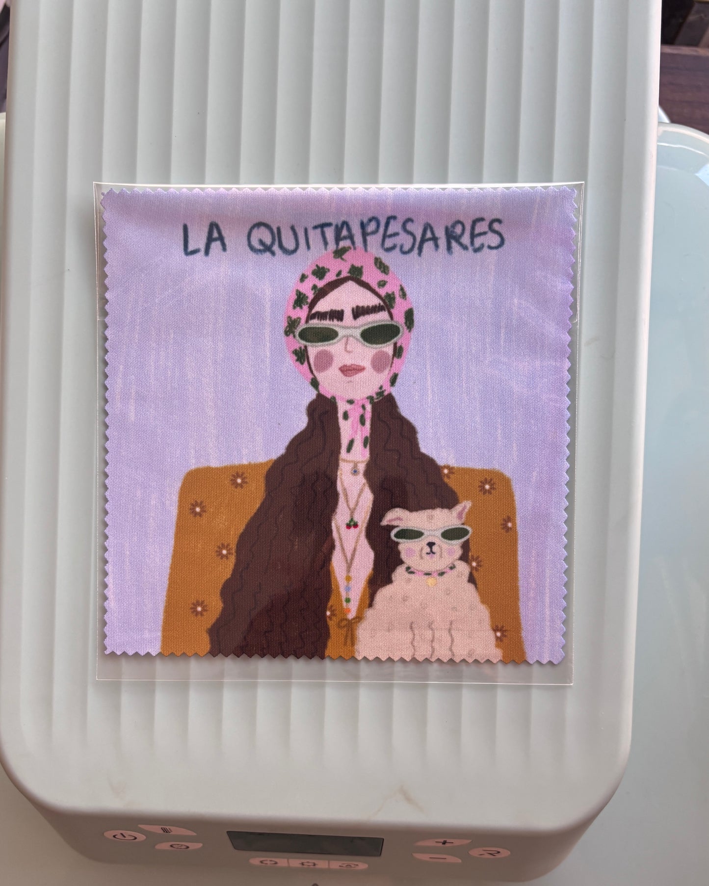Paño para lentes leopardos