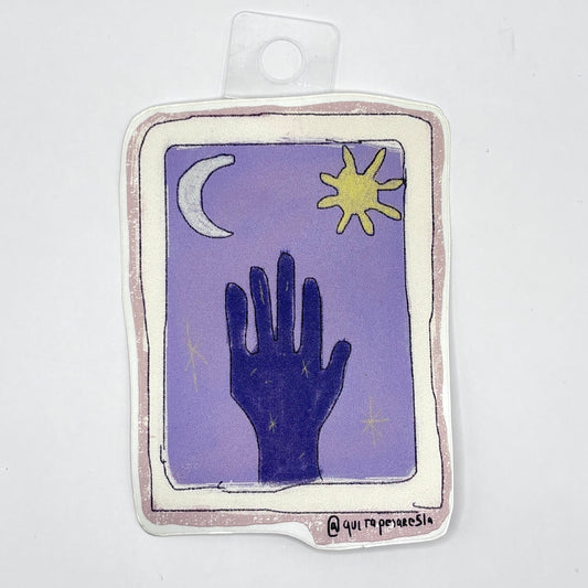 Sticker mano tarot