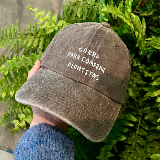 Gorra para comprar plantitas 🪴