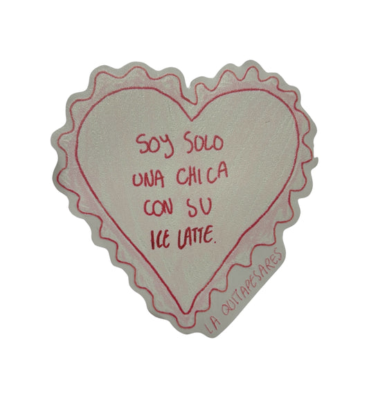Sticker soy solo