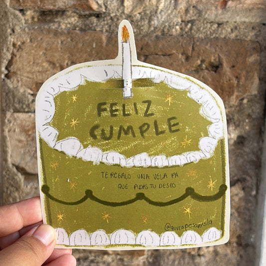 Postal pastel pistache