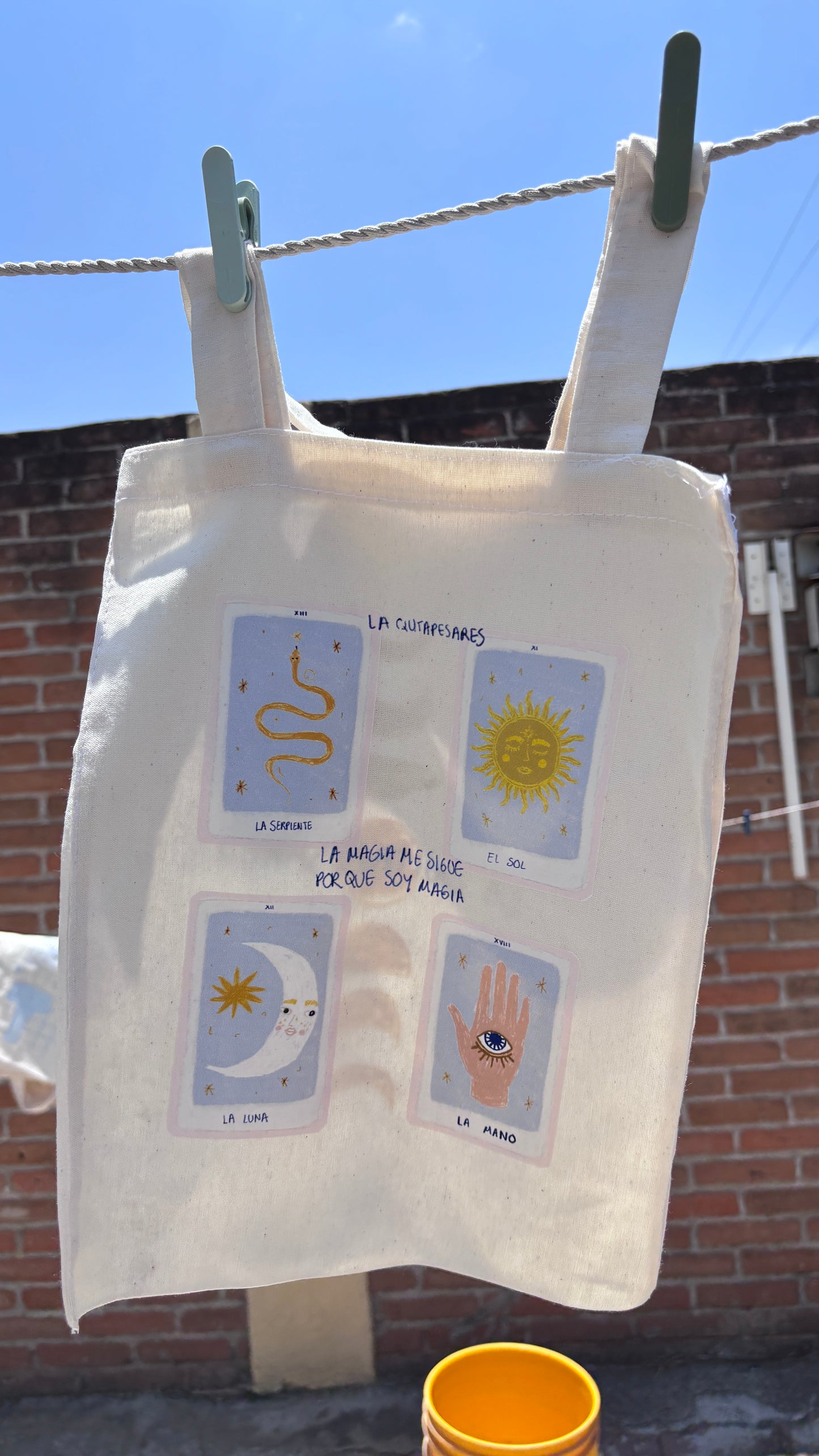 Tote bag cartitas del tarot