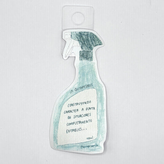 Sticker spray