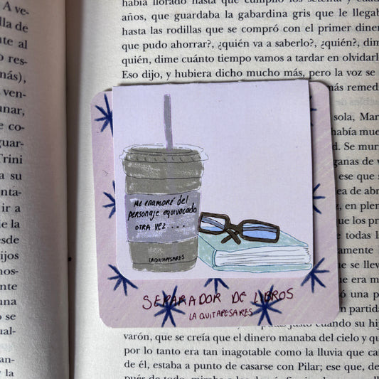 Separador de libros latte