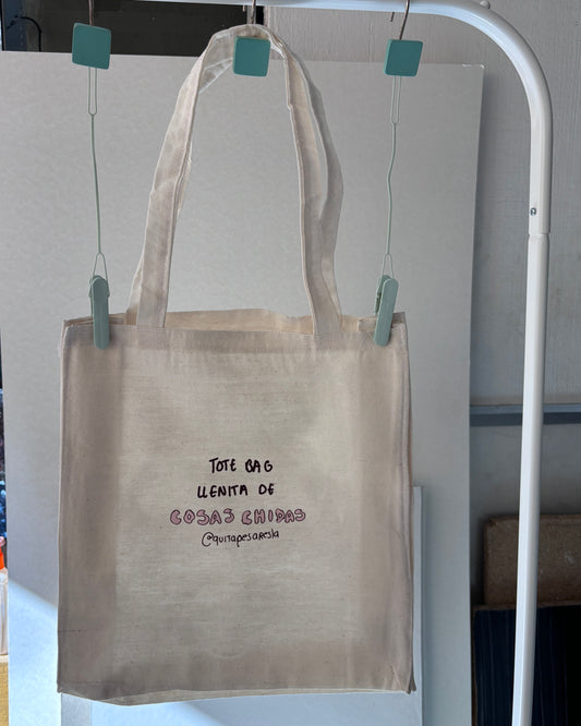 Tote bag cosas chidas