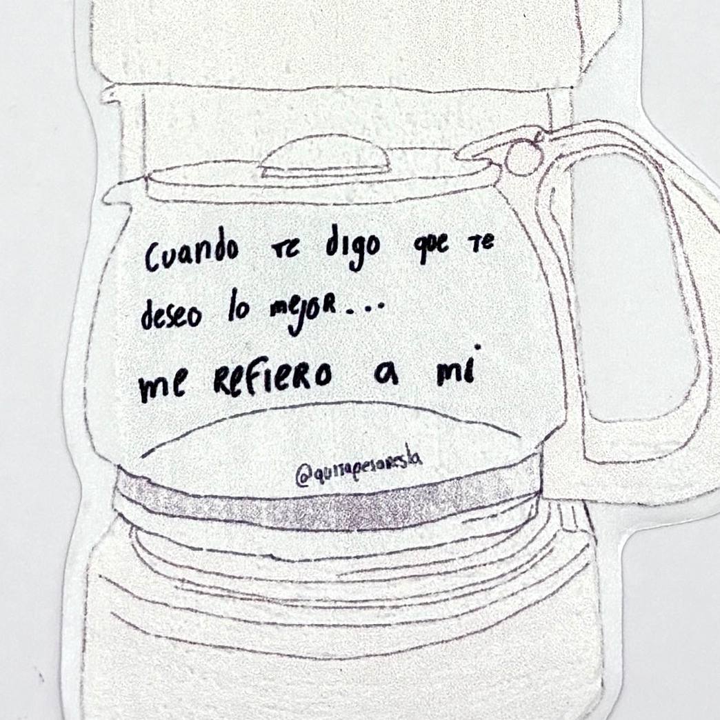 Sticker cafetera