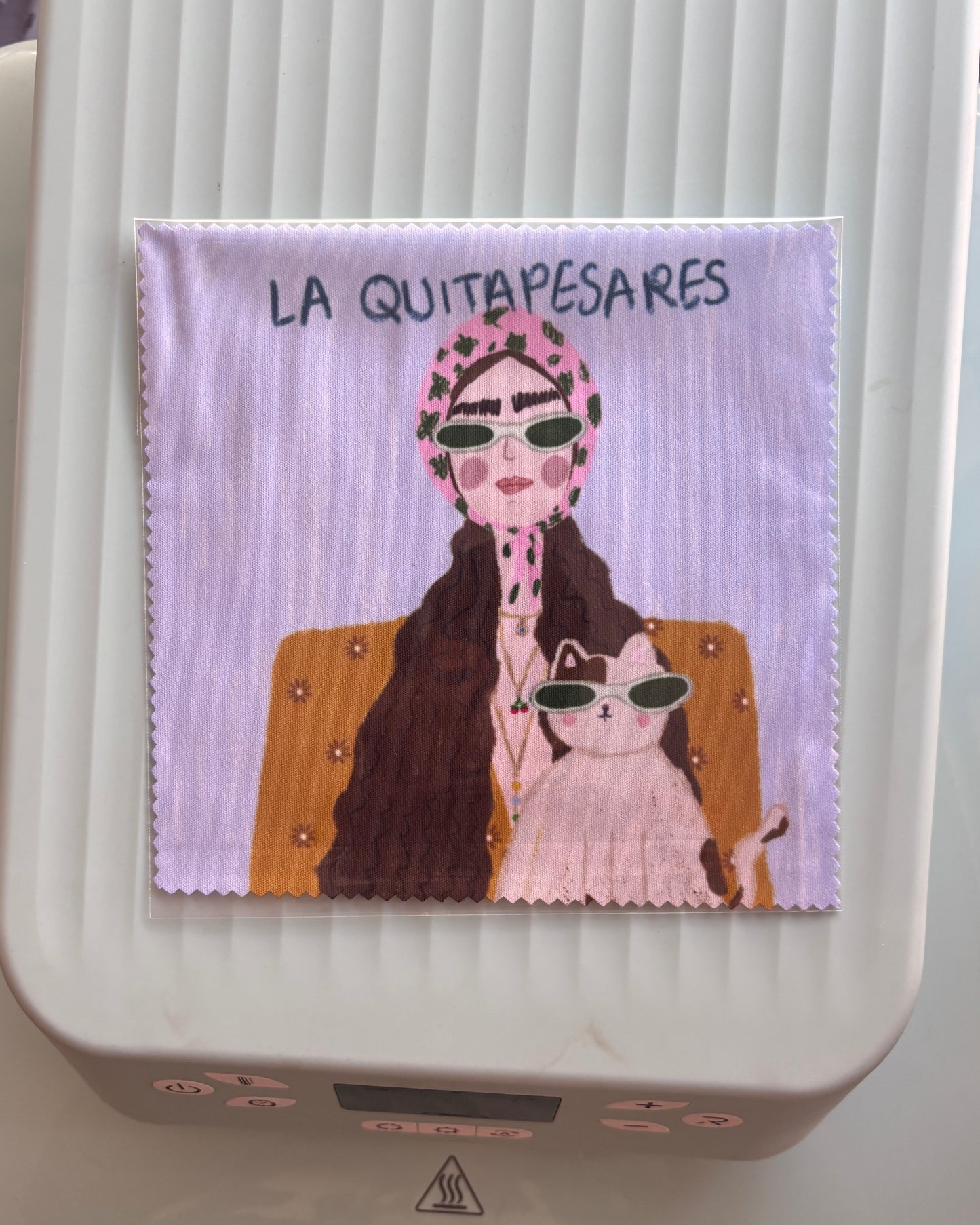 Paño para lentes leopardos