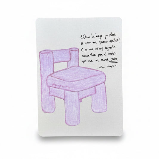 Postal silla