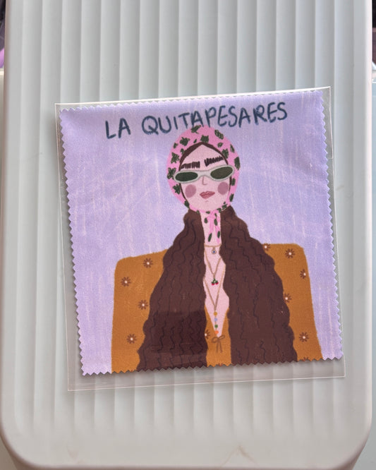Paño para lentes leopardos