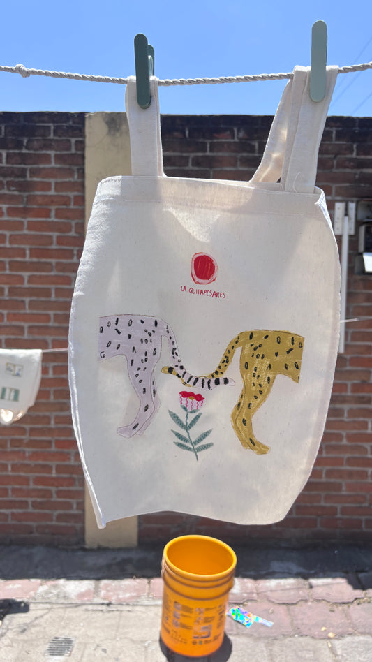 Tote bag leopardos