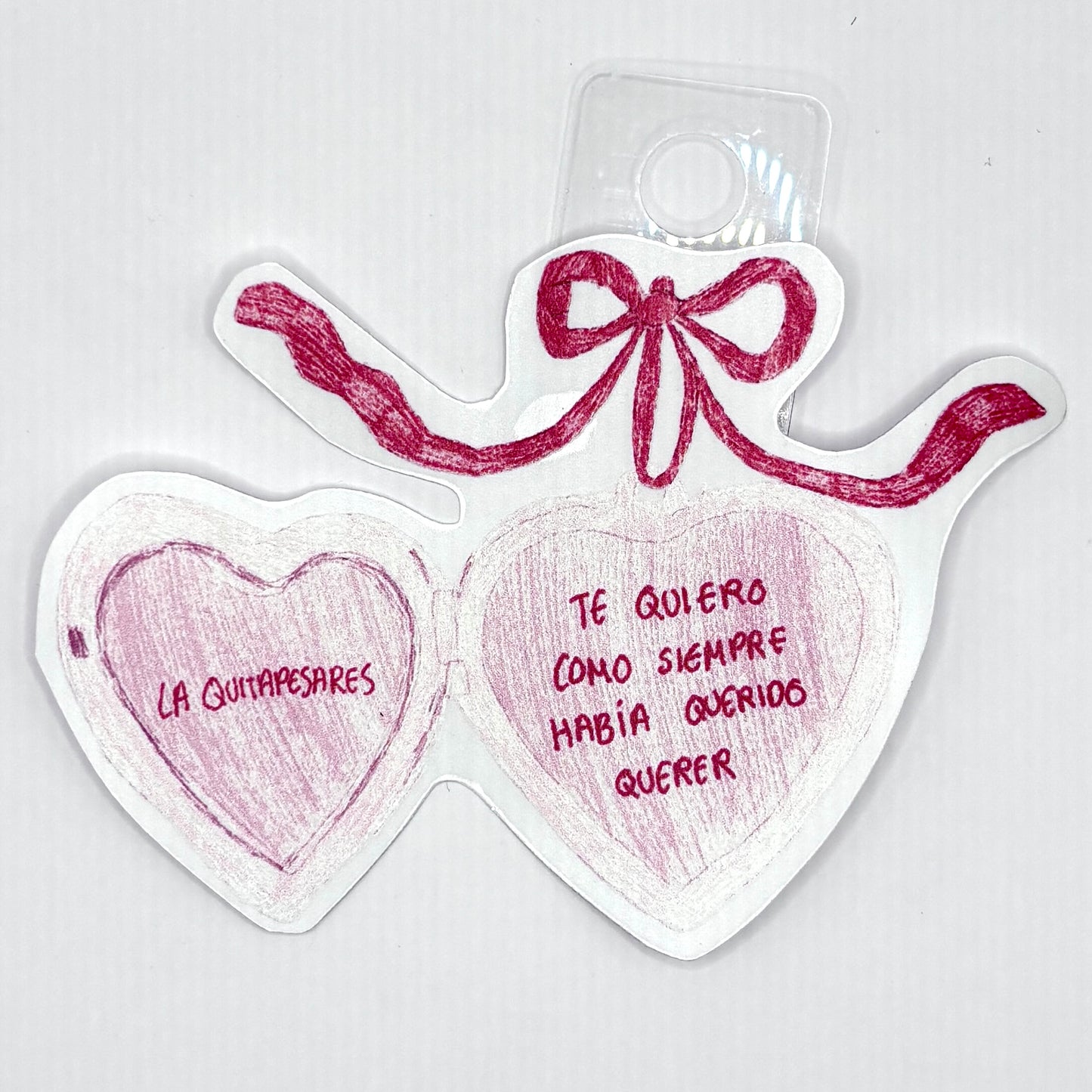 Sticker relicario te quiero