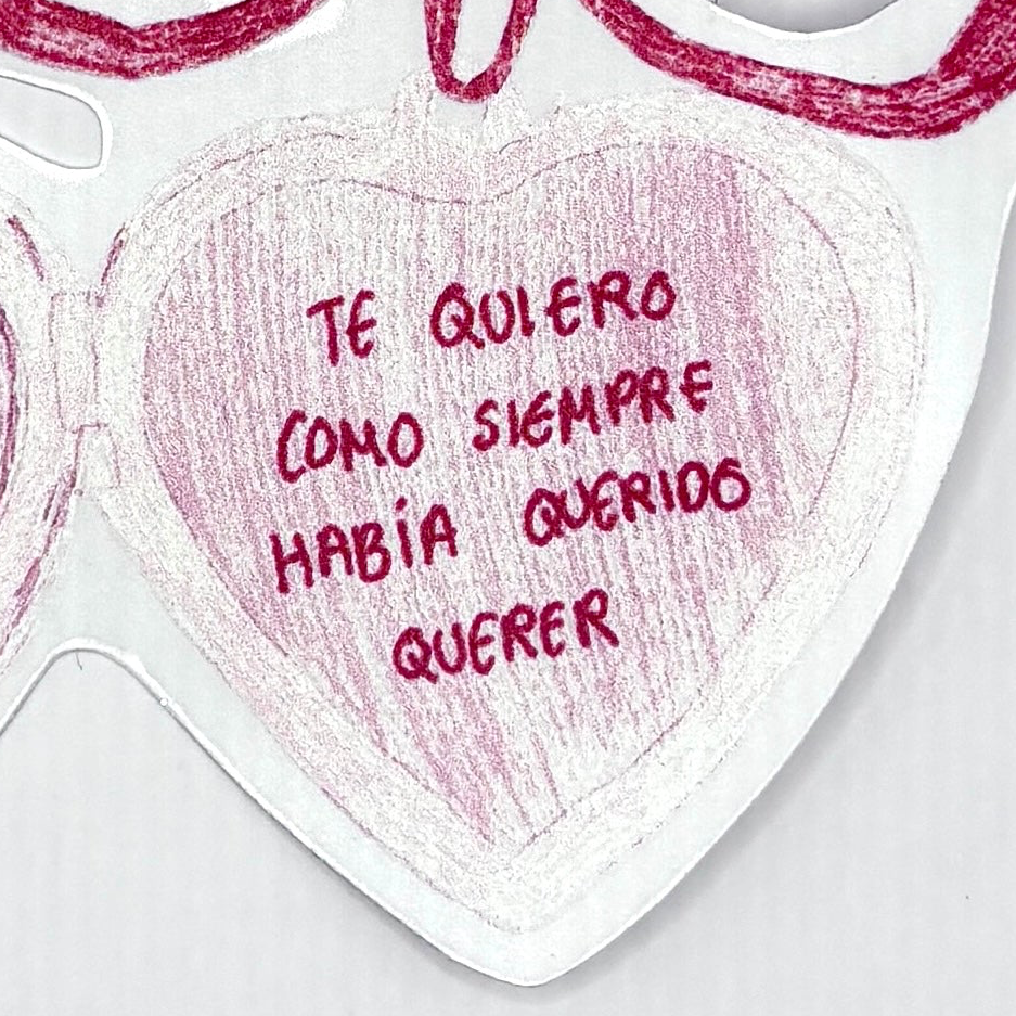 Sticker relicario te quiero