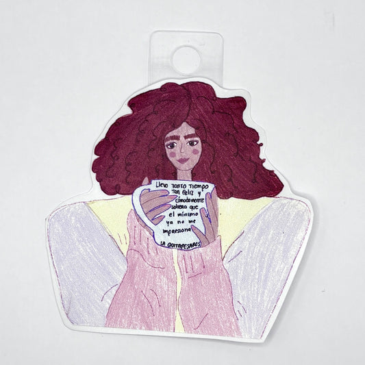Sticker soltera mínimo