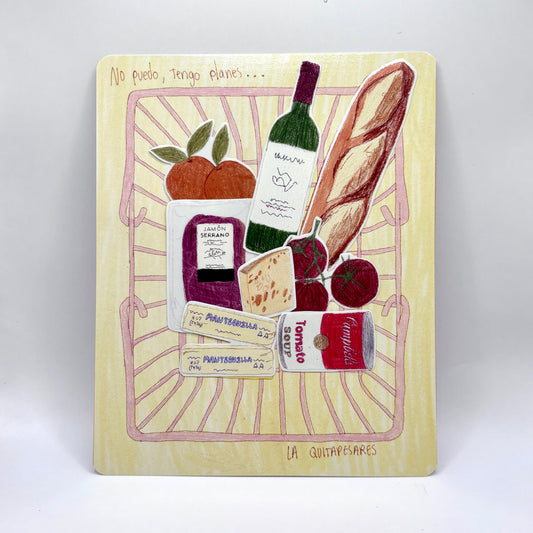 Plantilla de stickers bodegón