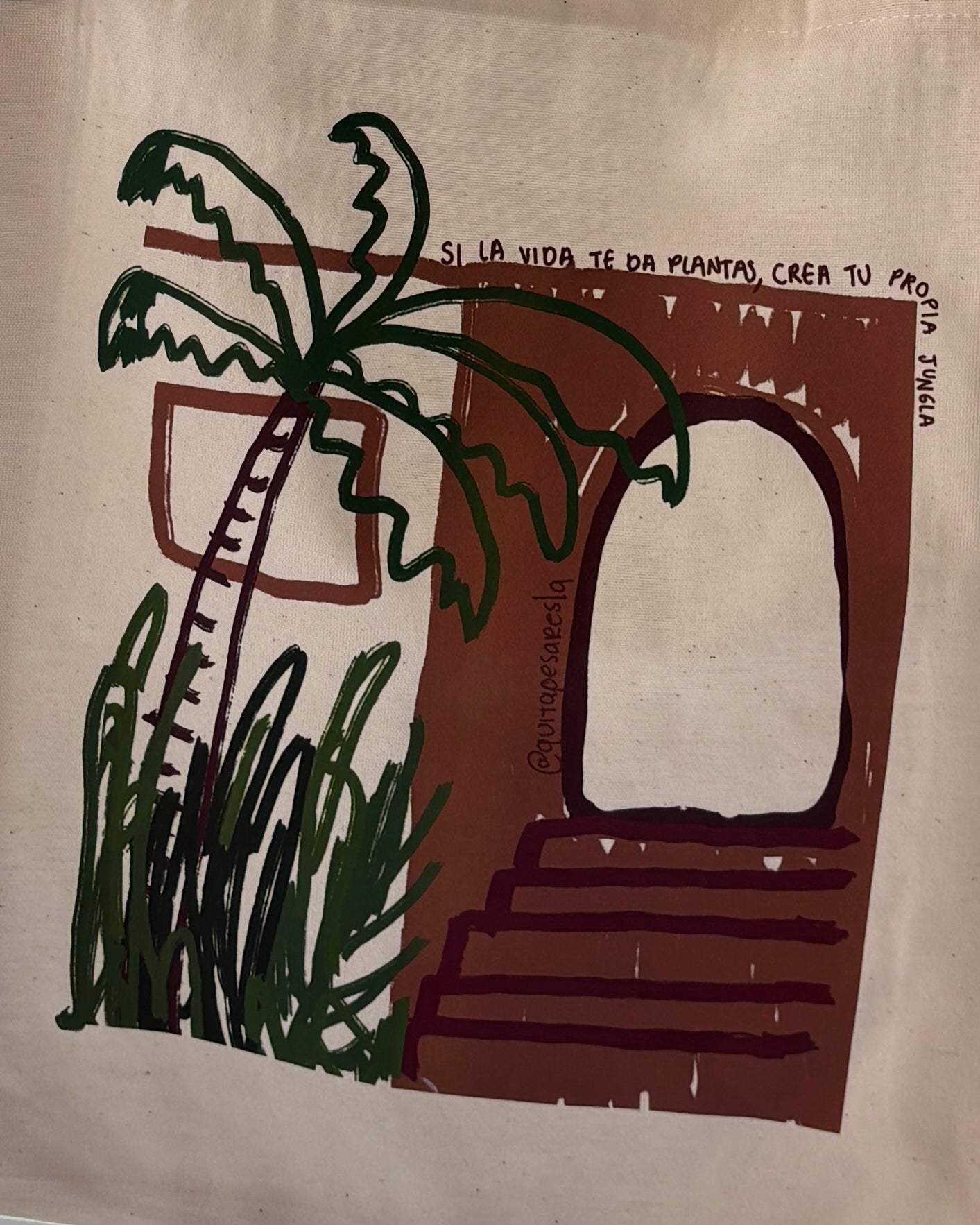 Tote bag jungla