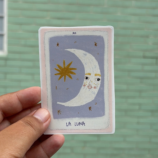 Sticker carta luna