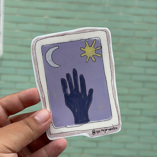 Sticker mano tarot