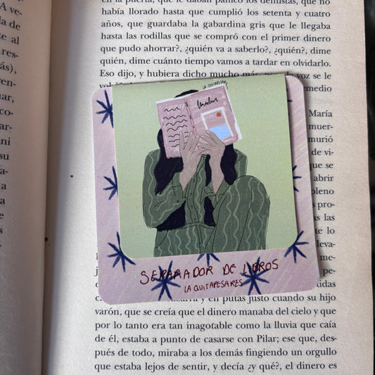 Separador de libros chica
