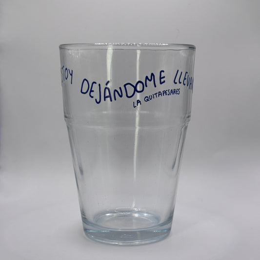 Vaso estoy dejándome llevar