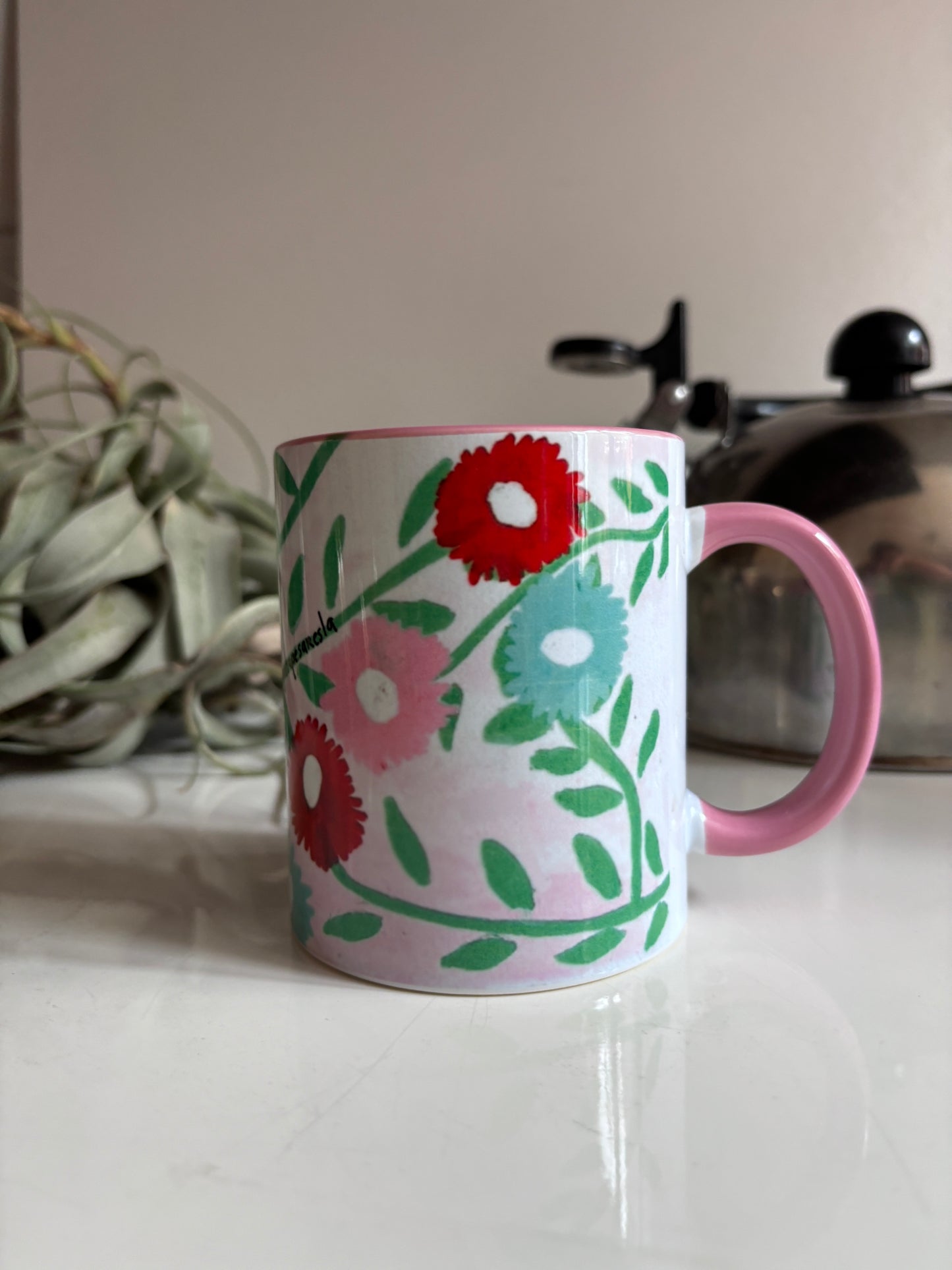 Taza flores