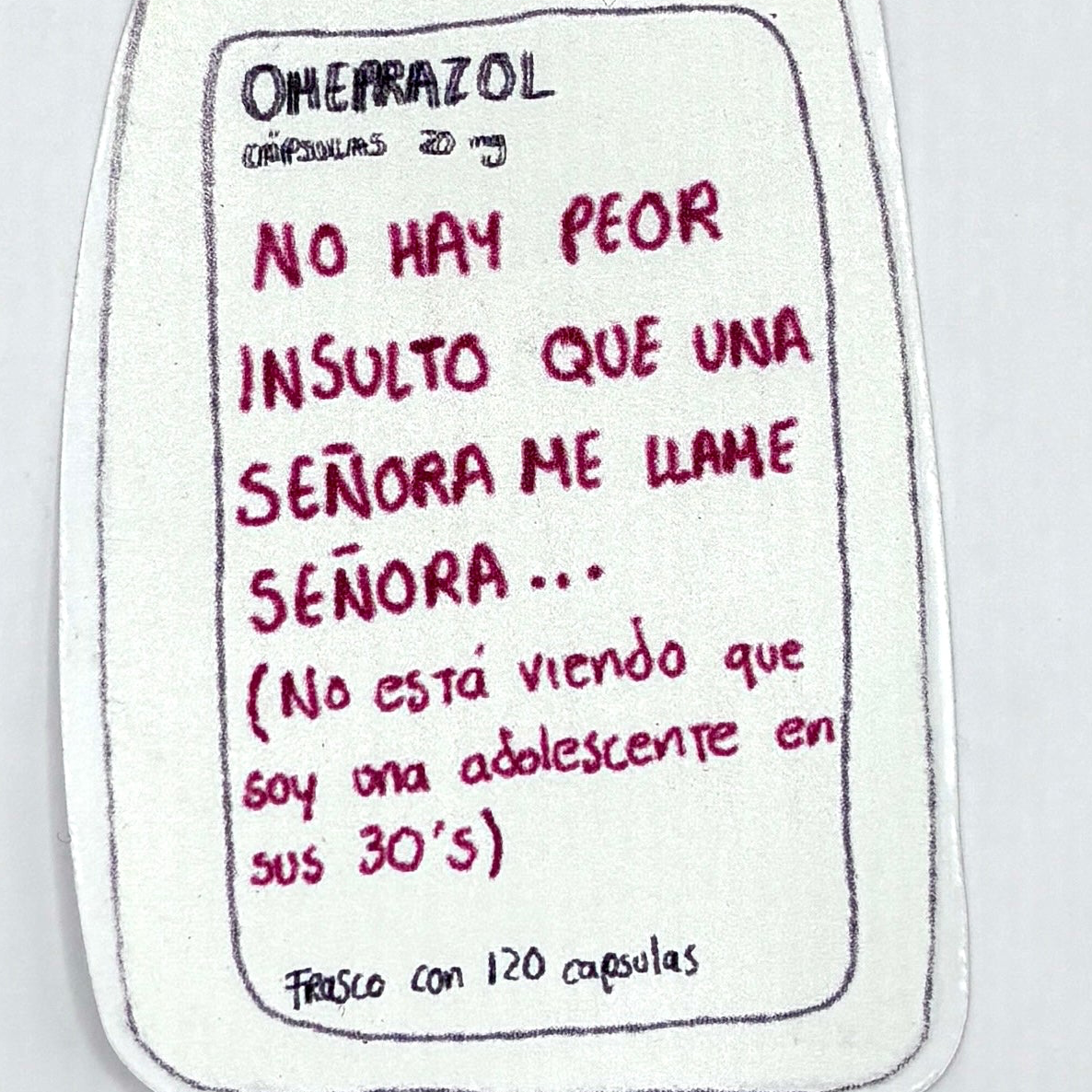 Sticker señora
