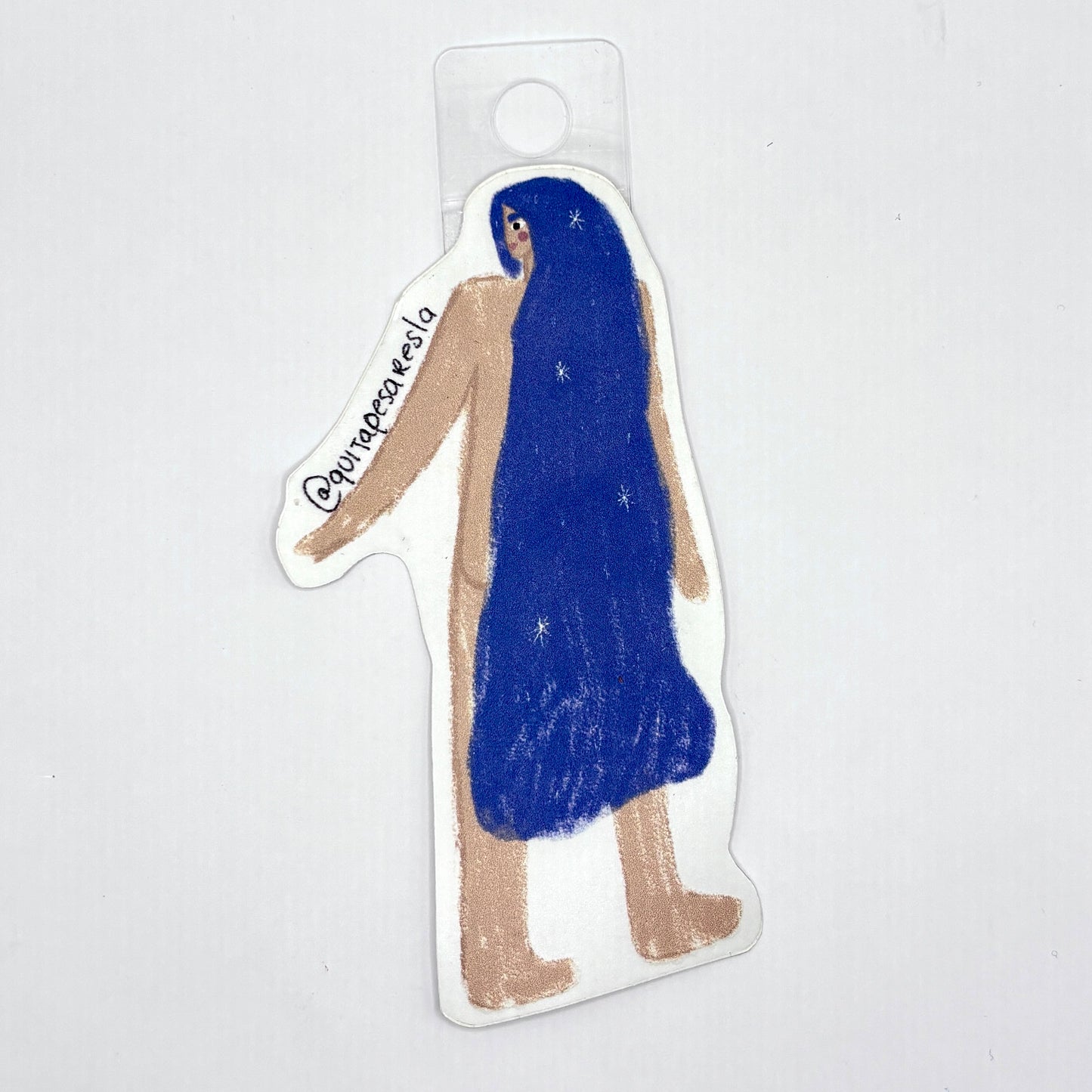 Sticker chica parada