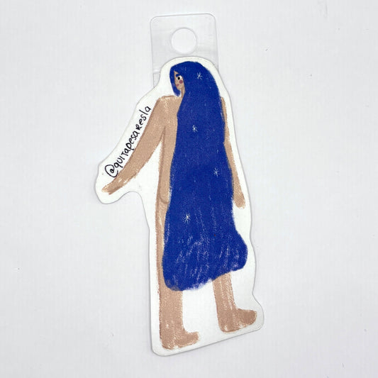 Sticker chica parada