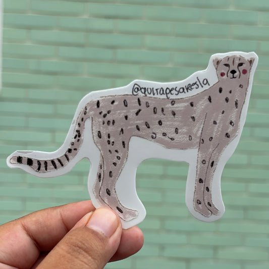 Sticker chita rosa