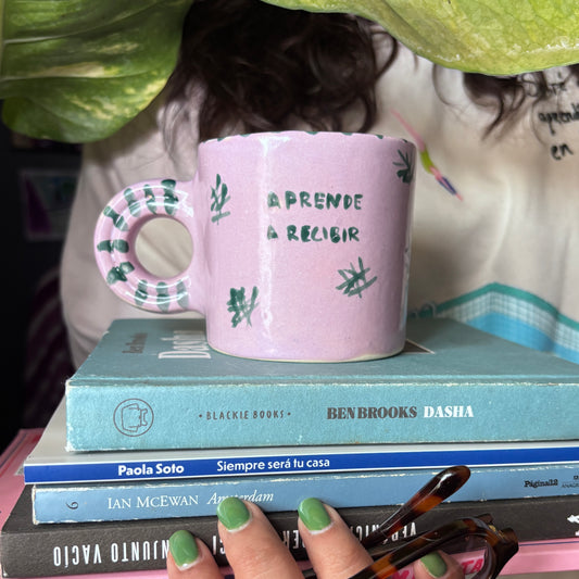 Taza aprende a recibir