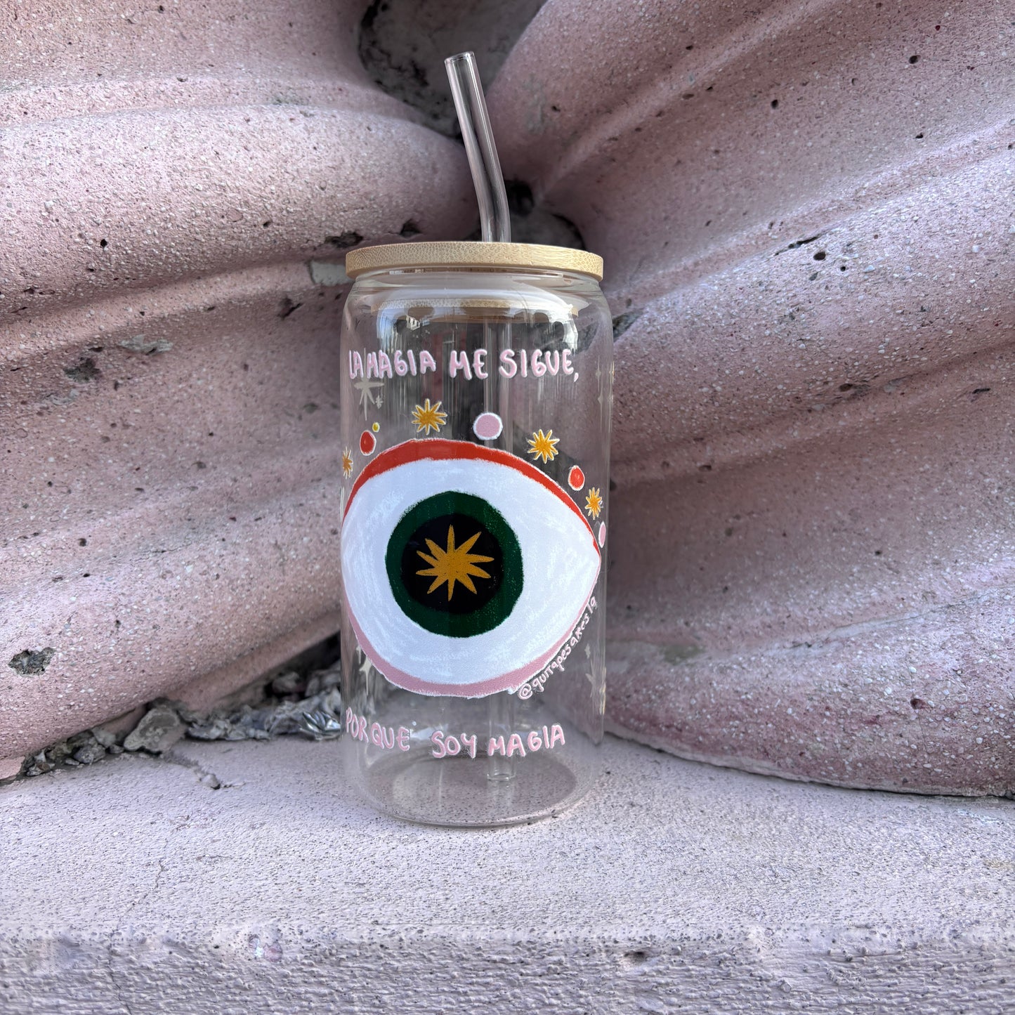 Vaso ojo cósmico