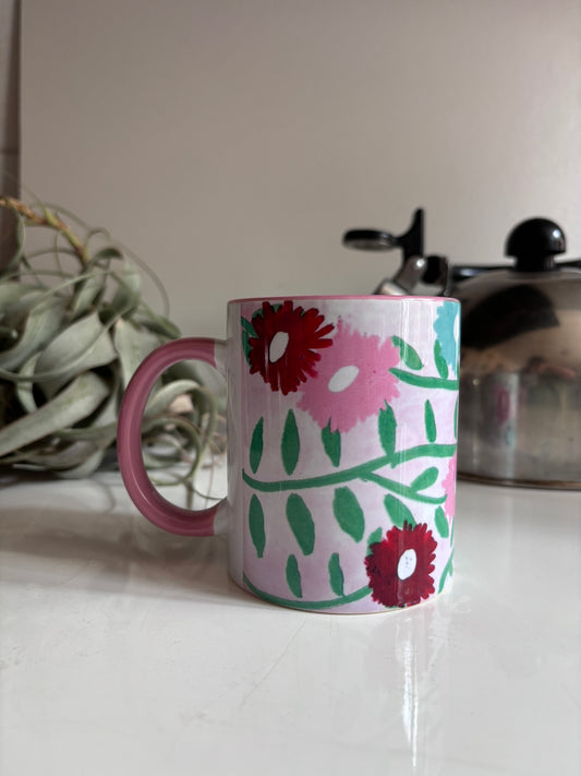 Taza flores