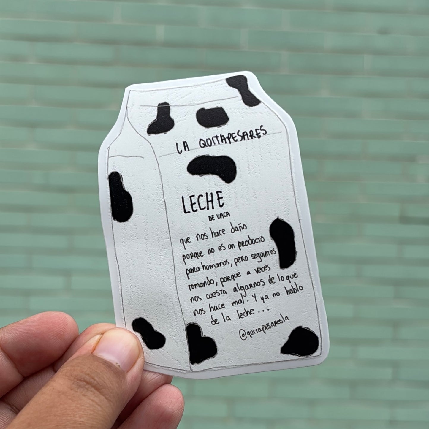 Sticker leche