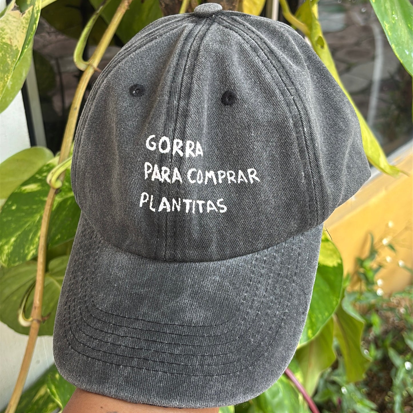 Gorra para comprar plantitas 🪴